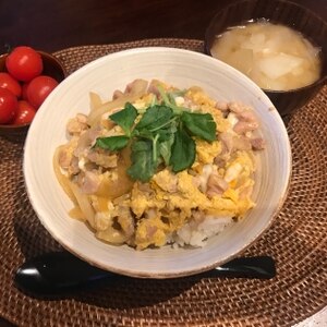 我が家の親子丼